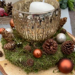 Waldmoos In Der Holzkiste, Ca. 25x13x7 Cm, 4er-Set -Gartenbedarf Geschäft 066110 Moose Anwendungsbeispiele 1 100799