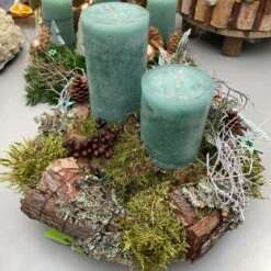 Waldmoos In Der Holzkiste, Ca. 25x13x7 Cm, 4er-Set -Gartenbedarf Geschäft 066110 Moose Anwendungsbeispiele 6 100797