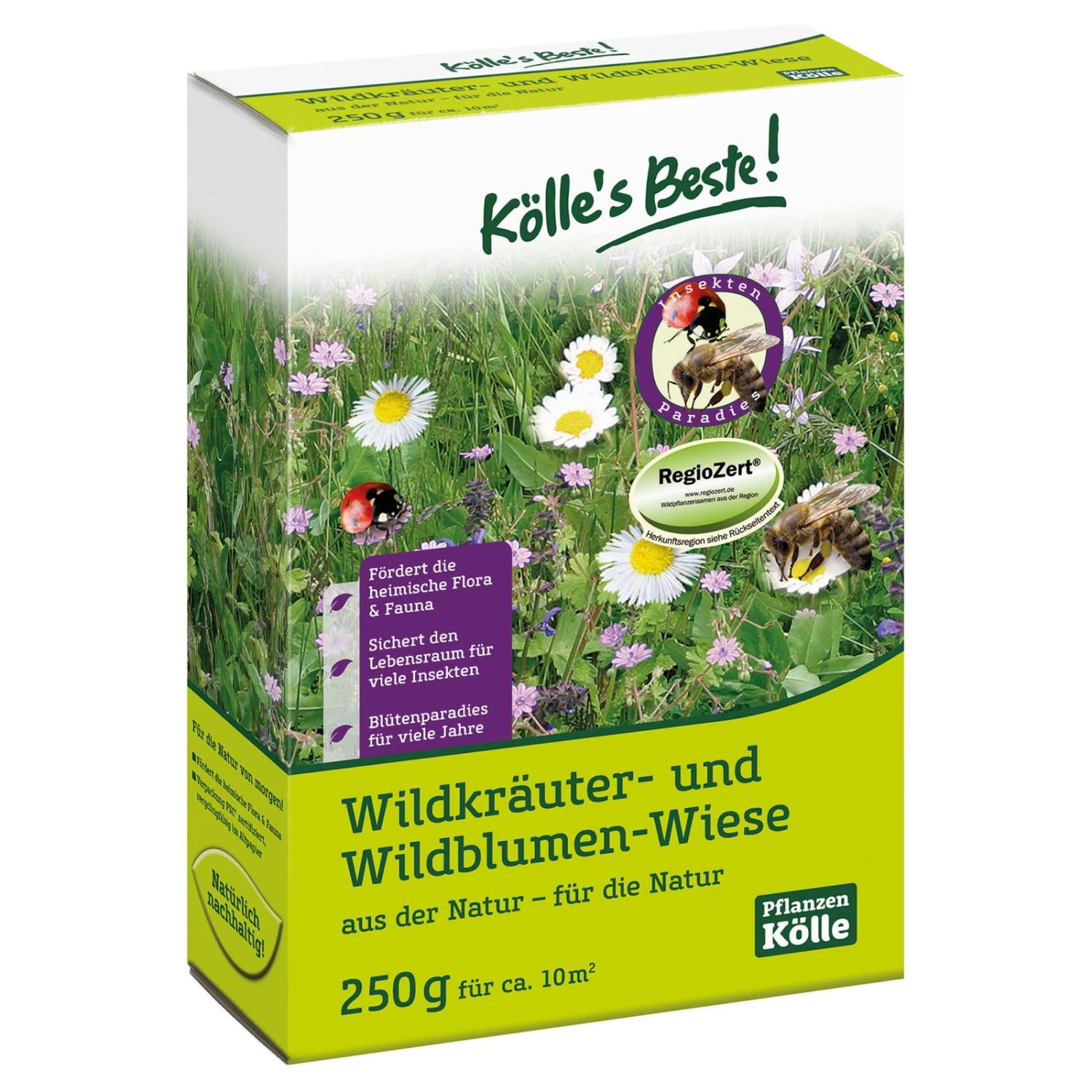 Kölle's Beste Wildkräuter- & Wildblumen-Wiese, Ostdeutsches Tiefland, 250 G 3 Kölle's Beste Wildkräuter- & Wildblumen-Wiese, Ostdeutsches Tiefland, 250 G