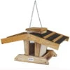 Vogelfutterhaus, Natur, Ca. 32 X 46 X H 23/26 Cm -Gartenbedarf Geschäft 0910101507 koelle futterspender kiefernholz 116634