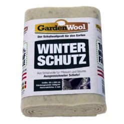 Winterschutzmatte Naturweiss, Faserlänge: Ø45 Mm, 100 % Schafwolle -Gartenbedarf Geschäft 0910250237 Winterschutzmatte naturweiss 30x200cm 55323