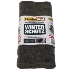 Winterschutzmatte Grau, Faserlänge: Ø45 Mm, 100 % Schafwolle -Gartenbedarf Geschäft 0910250238 Winterschutzmatte grau 50x200cm 55322