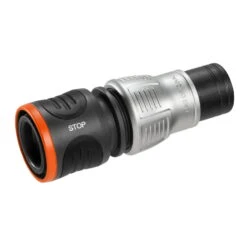 Wasserstop, Gardena, 1/2" - 5/8", Kunststoff-Metall-Ausführung -Gartenbedarf Geschäft 0930101359 Premium Wasserstop lose 1 2 Zoll 5 8 Zoll 61521