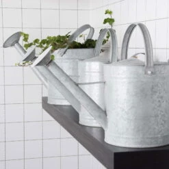 Altzink Gießkanne, Galvanisch Verzinkter Karbonstahl, 3,5 L -Gartenbedarf Geschäft 0930401394 Altzink Giesskanne 3 5 L 7 97096