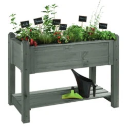 Hochbeet 'Premium', Ca. 113 X 59 X 84,5 Cm -Gartenbedarf Geschäft 0980250192 Koelles Beste Hochbeet Premium Vintage 5 114697