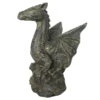 Drache Auf Felsen Sitzend, Grau, Steinguss, 58 X 42 X 33 Cm 2 Drache Auf Felsen Sitzend, Grau, Steinguss, 58 X 42 X 33 Cm -Gartenbedarf Geschäft 0980306177 sitzender Drache auf Felsen 100492