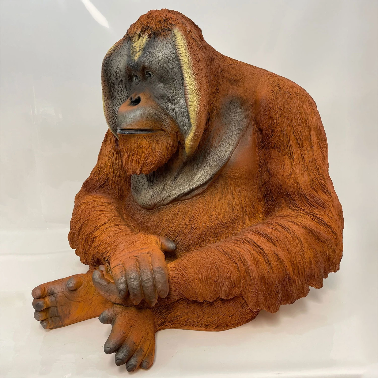 Orang-Utan, Braun, H 75 X B 80 X T 65 Cm 3 Orang-Utan, Braun, H 75 X B 80 X T 65 Cm