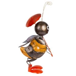 Biene Mit Regenschirm, Metall, 71 X 35 X 43 Cm -Gartenbedarf Geschäft 0980306336 Koelle Biene mit Regenschirm 1 85631