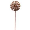 Eisen-Blütenkugel Am Stab, Rost, Höhe Ca. 112 Cm -Gartenbedarf Geschäft 0980404130 Bluetenkugel am Stab 109992
