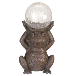 Solarleuchte 'Frosch Mit Kugel', 41 X 20 X 16 Cm 6 Solarleuchte 'Frosch Mit Kugel', 41 X 20 X 16 Cm -Gartenbedarf Geschäft 2950100494 Solarleuchte Frosch 1 105901
