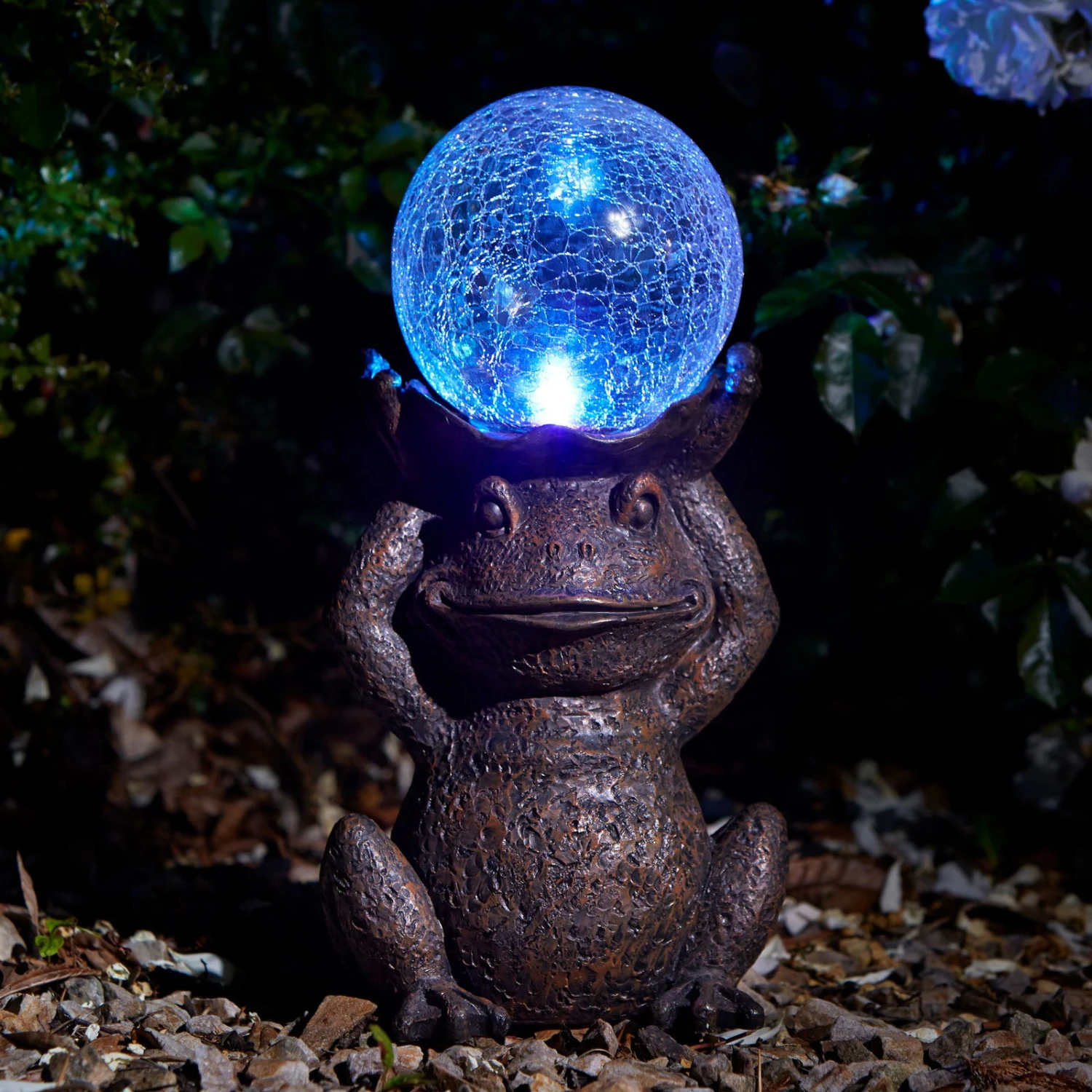 Solarleuchte 'Frosch Mit Kugel', 41 X 20 X 16 Cm 5 Solarleuchte 'Frosch Mit Kugel', 41 X 20 X 16 Cm – Bild 3