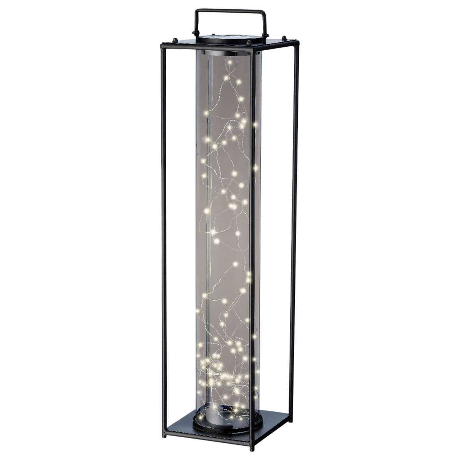 LED-Solarleuchte, Solarglasgefäß, Sockelleuchte 4 LED-Solarleuchte, Solarglasgefäß, Sockelleuchte – Bild 2