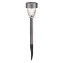 Gartenleuchte 'Cygnus', 4er-Set, Grau, Edelstahl -Gartenbedarf Geschäft 2950100644 Cygnus warmweiss Licht 4er Pack 1 99171