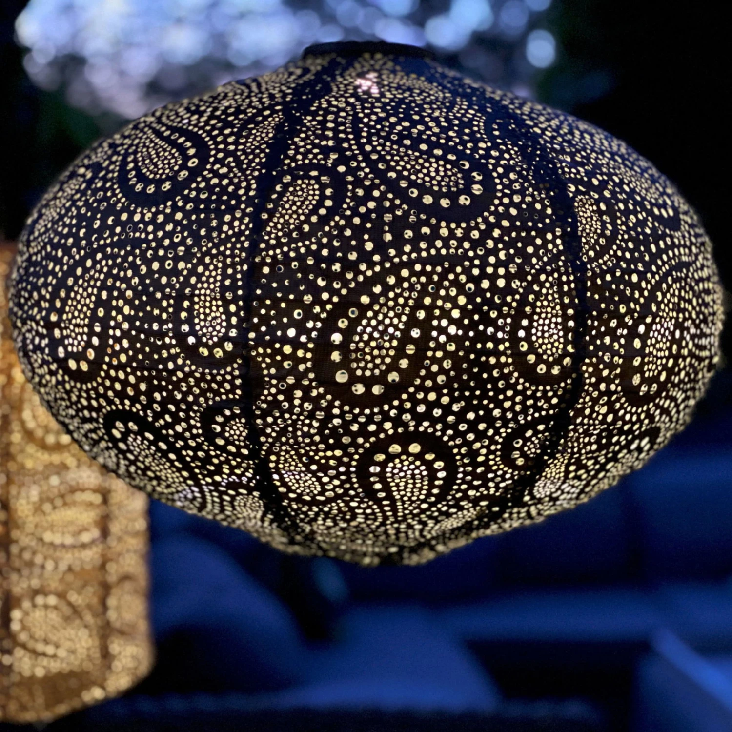 Solarlaterne 'Oval 40', Taupe, Ø 40 X 27 Cm 4 Solarlaterne 'Oval 40', Taupe, Ø 40 X 27 Cm – Bild 2