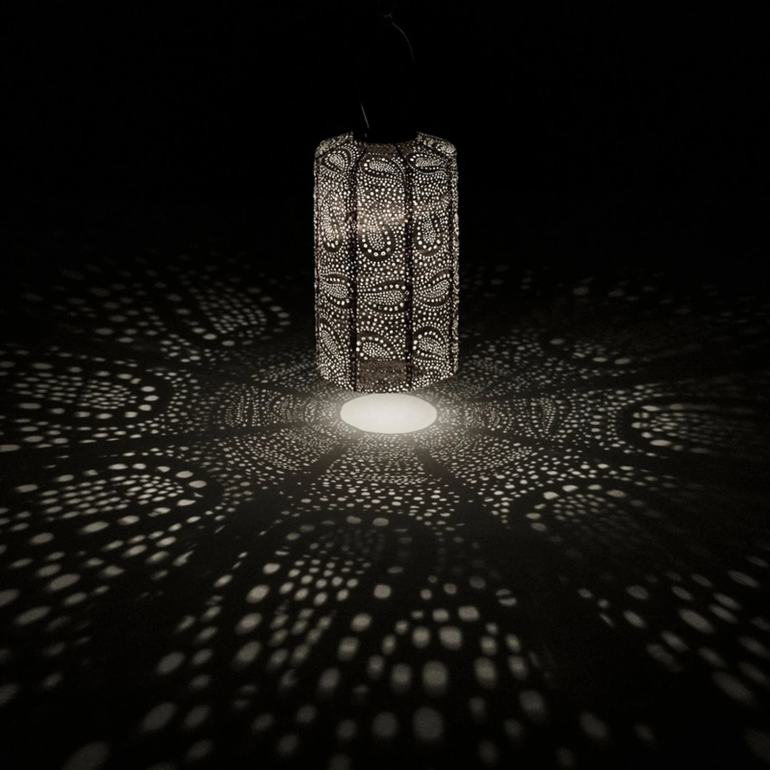 Solarlaterne 'Cylinder 18', Pink, Ø 18 X 33 Cm 6 Solarlaterne 'Cylinder 18', Pink, Ø 18 X 33 Cm – Bild 4