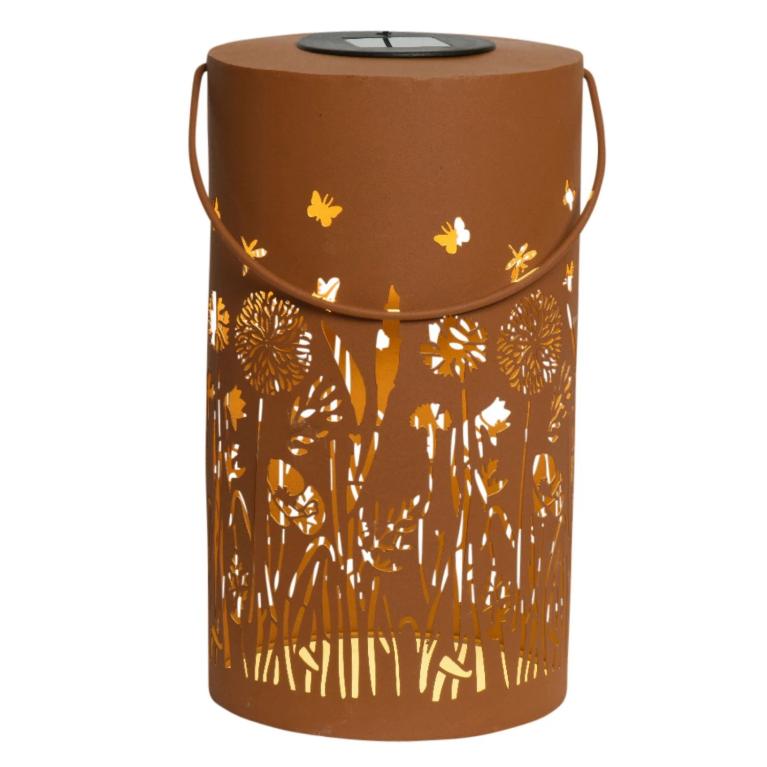 LED-Laterne, Solar, Ø 16 X H 28 Cm 3 LED-Laterne, Solar, Ø 16 X H 28 Cm