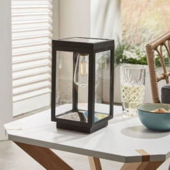 Solar-Tischleuchte 'Amsterdam', Schwarz, Ø 12 X H 22 Cm 9 Solar-Tischleuchte 'Amsterdam', Schwarz, Ø 12 X H 22 Cm -Gartenbedarf Geschäft 2950100715 Solar Kunststoff Tischleuchte Amsterdam 2 120467