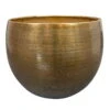 Pflanzgefäß 'Rowen', Gold, Ø 33 X H 25 Cm -Gartenbedarf Geschäft 3210801611 Pflanzgefaess Rowen gold D 33 x H 25 cm 114963