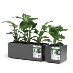 Pflanzkasten 'Kebe', Anthrazit, 102 Liter, 39,5 X 99,5 X 39,5 Cm -Gartenbedarf Geschäft 3230101146 3230101148 Kebe anthrazit 109322