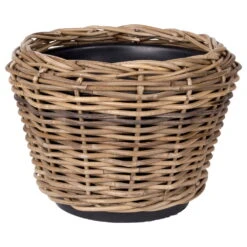 Pflanzkübel Drypot Grau, Ø Ca. 38 Cm, Höhe Ca. 33 Cm -Gartenbedarf Geschäft 3345100205 Drypot Terrassenkuebel 47291