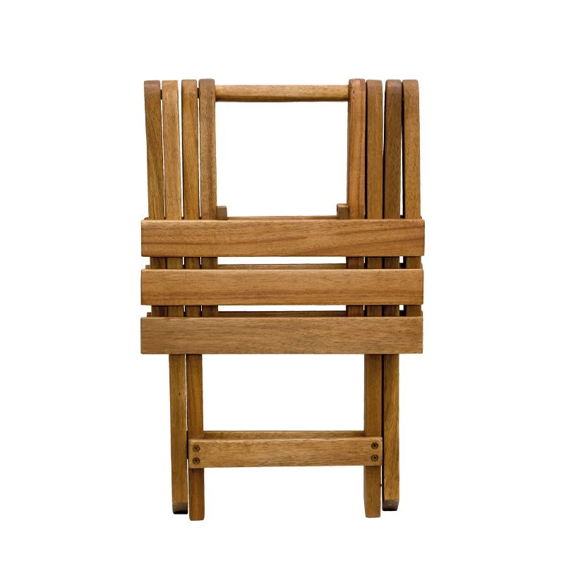 Klapphocker/Beistelltisch "France", FSC®-Akazienholz, Ca. 35 X 35 X 45 Cm 4 Klapphocker/Beistelltisch "France", FSC®-Akazienholz, Ca. 35 X 35 X 45 Cm – Bild 3