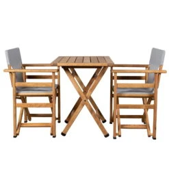 Holz-Regiesessel 'Matera' -Gartenbedarf Geschäft 3910201636 Holz Regiesessel Matera Textilen grau 10 102296