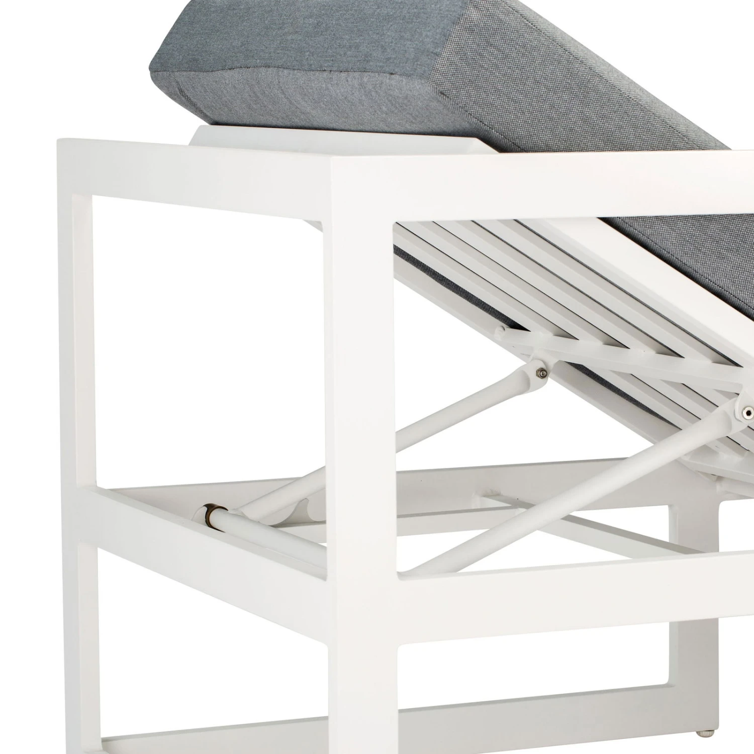 Best Loungeset "Rhodos" 3tlg. Weiß, Modernes Design, Komfortabel, Groß 4 Best Loungeset "Rhodos" 3tlg. Weiß, Modernes Design, Komfortabel, Groß – Bild 2