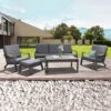 Loungeset 'Australien', 4tlg, Anthrazit 2 Loungeset 'Australien', 4tlg, Anthrazit -Gartenbedarf Geschäft 3910302417 3910302419 Australien2 107929 1