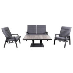 Gartenlounge-Set 'Paris' Inkl. Auflagen, 5-teilig -Gartenbedarf Geschäft 3910302561 Alu Loungeset Paris Koelle 5tlg inkl Auflagen 4 83636