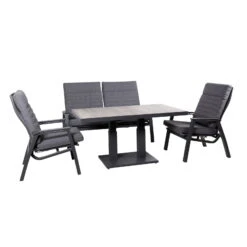 Gartenlounge-Set 'Paris' Inkl. Auflagen, 5-teilig -Gartenbedarf Geschäft 3910302561 Alu Loungeset Paris Koelle 5tlg inkl Auflagen 8 83635