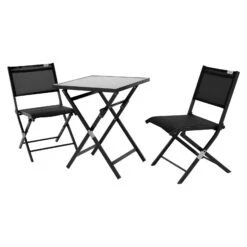 Doppler Alu-Balkonset 'Expert', 3-tlg., Anthrazit -Gartenbedarf Geschäft 3910302641 Alu Balkonset Expert 3tlg 4 102429