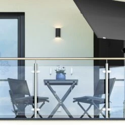 Doppler Alu-Balkonset 'Expert', 3-tlg., Anthrazit -Gartenbedarf Geschäft 3910302641 Alu Balkonset Expert 3tlg 7 102428