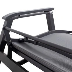 Loungesessel 'Paris', Grau/schwarz -Gartenbedarf Geschäft 3910302694 Loungesessel Paris inkl Auflage 5 118557