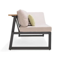 Dining-Bank 'Jimmy', 3-Sitzer, Grau, Ca. 191 X 89 X 75 Cm -Gartenbedarf Geschäft 3910302713 Dining Bank Jimmy 3 Sitzer inkl Auflagen 6 121609