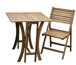 Tisch "Saigon" FSC®-Akazienholz, Ca. 70x70 Cm -Gartenbedarf Geschäft 3910700369 Tisch Saigon 70x70cm FSC Akazie Koelle 26393