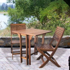 Tisch "Saigon" FSC®-Akazienholz, Ca. 70x70 Cm -Gartenbedarf Geschäft 3910700369 Tisch Saigon 70x70cm FSC Akazie Koelle 3 26392