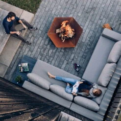 Höfats TRIPLE 90 Feuerschale In Schwarz, Maße 90 X 78 X 24 Cm 13 Höfats TRIPLE 90 Feuerschale In Schwarz, Maße 90 X 78 X 24 Cm -Gartenbedarf Geschäft 3920150074 TRIPLE 90 Feuerschale 90x78x24cm 2 57576