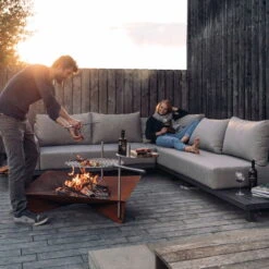 Höfats TRIPLE 90 Feuerschale In Schwarz, Maße 90 X 78 X 24 Cm 14 Höfats TRIPLE 90 Feuerschale In Schwarz, Maße 90 X 78 X 24 Cm -Gartenbedarf Geschäft 3920150074 TRIPLE 90 Feuerschale 90x78x24cm 3 57575