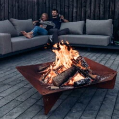 Höfats TRIPLE 90 Feuerschale In Schwarz, Maße 90 X 78 X 24 Cm 16 Höfats TRIPLE 90 Feuerschale In Schwarz, Maße 90 X 78 X 24 Cm -Gartenbedarf Geschäft 3920150074 TRIPLE 90 Feuerschale 90x78x24cm 5 57573