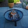 Feuerschale, Rund, Schwarz -Gartenbedarf Geschäft 3920150154 Rustikale Feuerschale M aus Eisen ca 80cm rund 1 118583