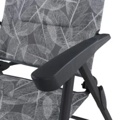 Campingsessel 'Natura', Anthrazit, Ca. 121 X 67 X 61 Cm -Gartenbedarf Geschäft 3930401038 Alu Camping Klappsessel Natura 11 103805