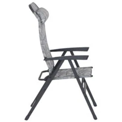 Campingsessel 'Natura', Anthrazit, Ca. 121 X 67 X 61 Cm -Gartenbedarf Geschäft 3930401038 Alu Camping Klappsessel Natura 5 103801