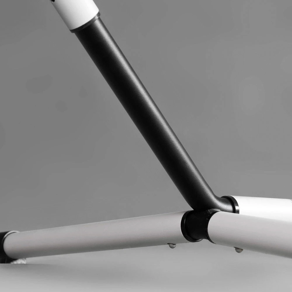 LA SIESTA Einzel-Hängemattengestell Nautico Grau, Aus Stahl 4 LA SIESTA Einzel-Hängemattengestell Nautico Grau, Aus Stahl – Bild 2