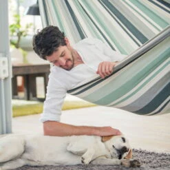 Single-Hängematte 'Paloma', La Siesta, Grau, Bio-Baumwolle, 26 X 21 X 19 Cm 12 Single-Hängematte 'Paloma', La Siesta, Grau, Bio-Baumwolle, 26 X 21 X 19 Cm -Gartenbedarf Geschäft 3940200302 Single Haengematte Paloma Geschenkbox Bio Baumwolle 6 86547