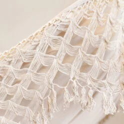 LA SIESTA Kingsize Hängematte 'Bossanova', Latte -Gartenbedarf Geschäft 3940200348 Kingsize Haengematte Bossanova Latte Bio Baumwolle 5 106151