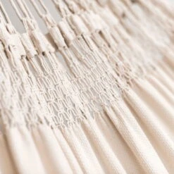 LA SIESTA Kingsize Hängematte 'Bossanova', Latte -Gartenbedarf Geschäft 3940200348 Kingsize Haengematte Bossanova Latte Bio Baumwolle 7 106149