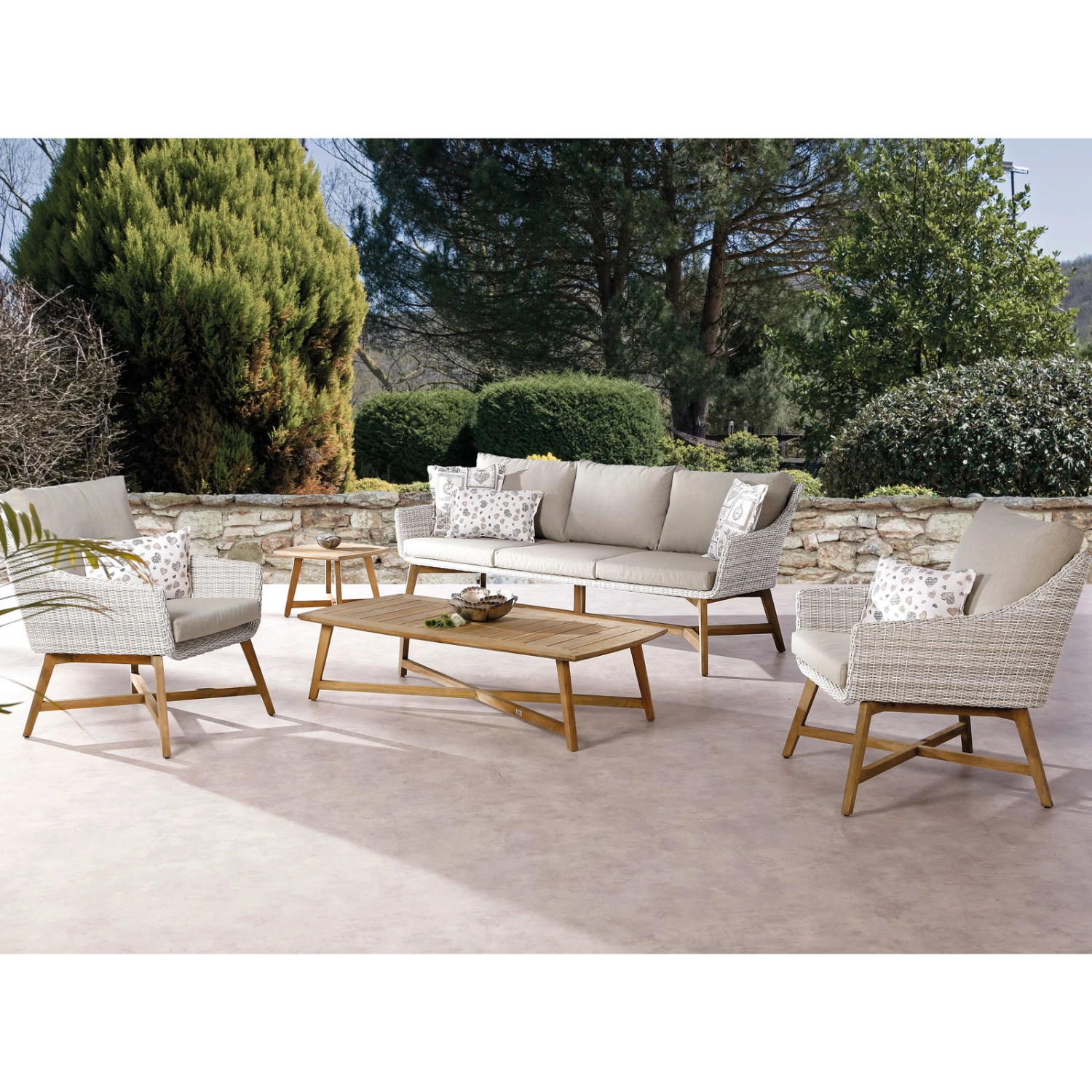 Best Lounge-Couch "Paterna" 3-Sitzer, Mit Auflage 4 Best Lounge-Couch "Paterna" 3-Sitzer, Mit Auflage – Bild 2