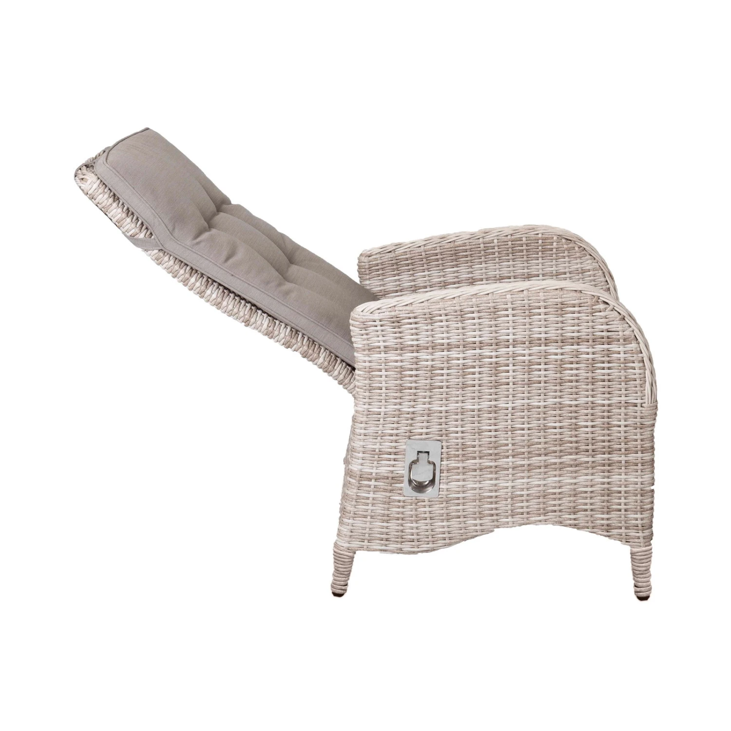 Kölle Geflechtsessel "Colorado" Verstellbar, Mixgrau, Inkl. Auflage 4 Kölle Geflechtsessel "Colorado" Verstellbar, Mixgrau, Inkl. Auflage – Bild 2