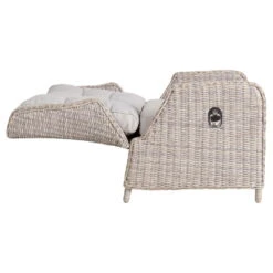 Kölle Geflecht-Sessel Jumbo Inkl. Hocker, Mit Auflage -Gartenbedarf Geschäft 3950100895 Geflechtsessel Jumbo Koelle inkl Hocker rattanbraun inkl Auflage 05 47968