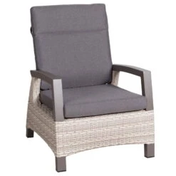 Geflechtsessel 'Neuseeland' Inkl. Auflagen -Gartenbedarf Geschäft 3950101001 Geflechtsessel Neuseeland Alugestell Geflecht inkl Auflage 6 83672